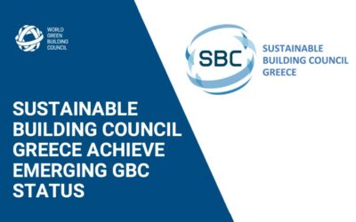 SBC GREECE attained Emerging Green Building Council status within the WorldGBC family