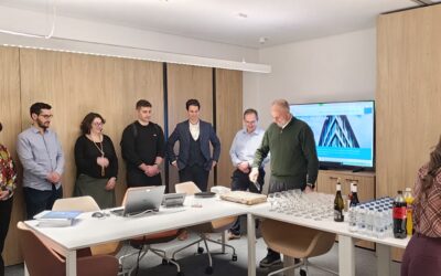 Κοπή Πρωτοχρονιάτικης Πίτας SBC Greece